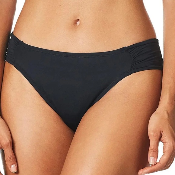La Blanca Other - La Blanca ESF10936 Women's Island Goddess Hipster Bikini Bottom in Black, Size 8